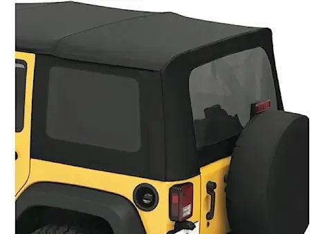 Bestop Inc 03-06 Jeep Wrangler 2 Door Tinted Window Kit – Black Diamond 58128-35