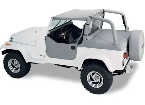Bestop Inc. 92-95 jeep wrangler sport bar covers-black denim