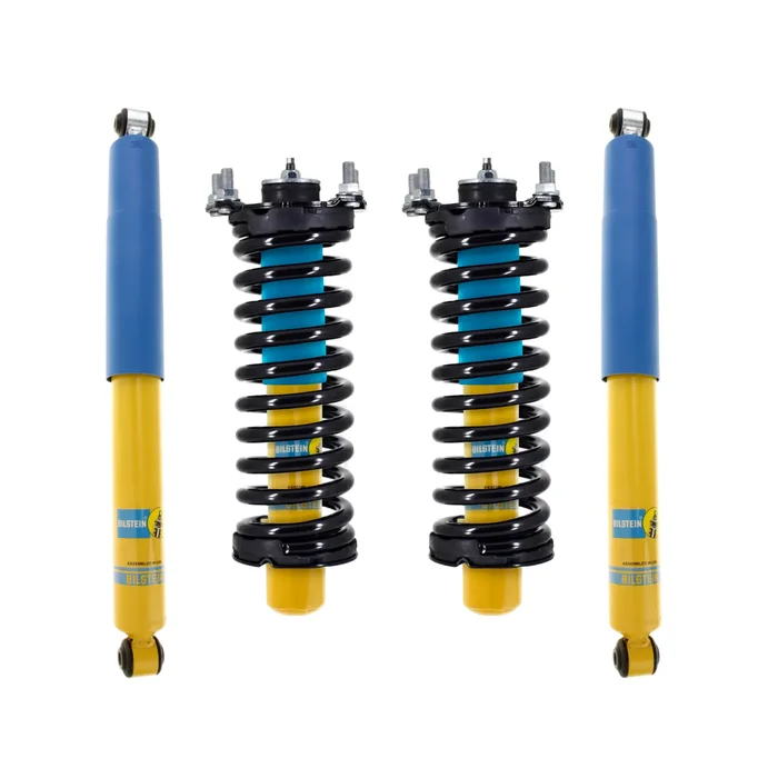 Bilstein 4600 Assembled Front Coilovers and Rear Shocks for 02-’12 Jeep Liberty