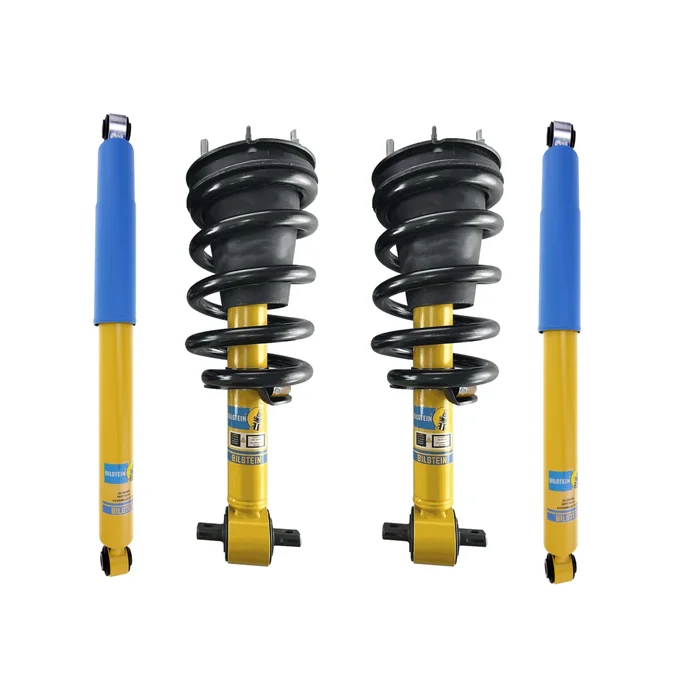 Bilstein 4600 Assembled Front Coilovers with OE Replacement Coils and Rear Shocks for 2019-2025 Chevy Silverado 1500