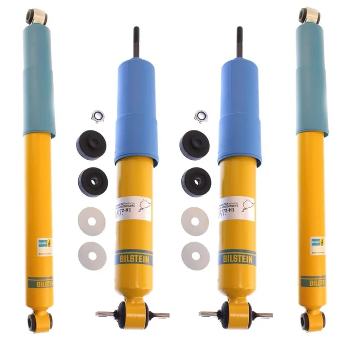Bilstein 4600 Front & Rear Shocks for 84-’95 Toyota Pickup RWD (Dual Rear Wheels)
