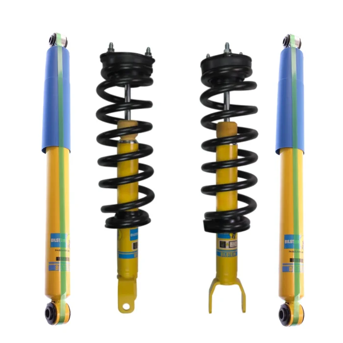 Bilstein 4600 Front Coilovers with OE Replacement Coils and Rear Shocks for 2009-2010 Dodge Ram 1500 4WD