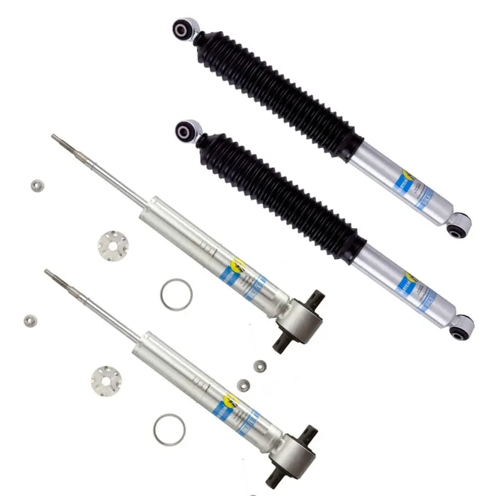 Bilstein 5100 0-1.6″ Front, 0-1″ Rear Lift Shocks 2015-2018 GMC Yukon