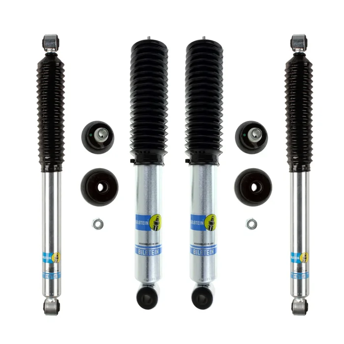Bilstein 5100 0-2.5″ Front and 4600 Rear Lift Shocks for 03-09 HUMMER H2
