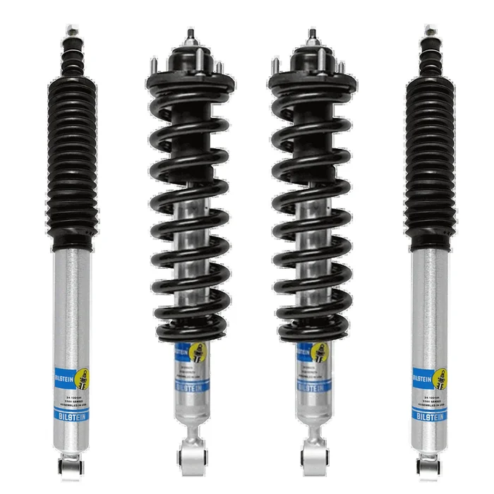 Bilstein 5100 0-2.7″ Lift Assembled Coilovers with OE Replacement and Rear Shocks for 2000-2006 Toyota Tundra