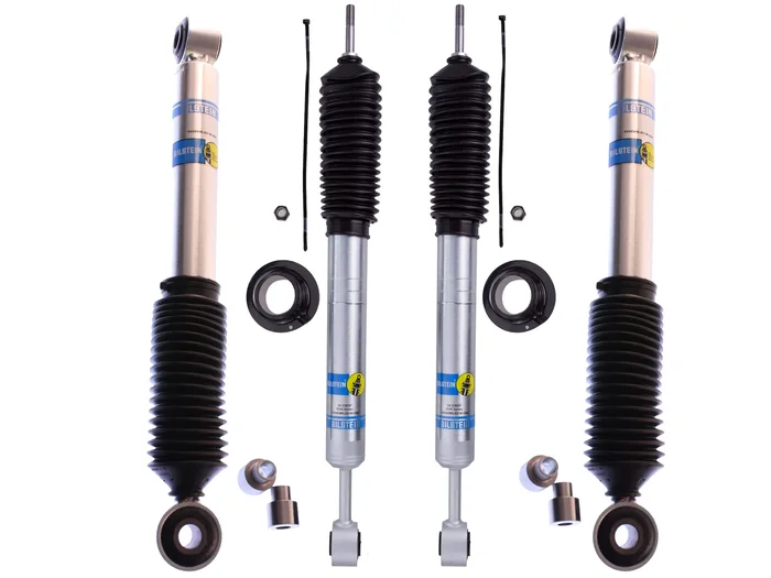 Bilstein 5100 0.87-2.5″ Front and 0-1″ Rear Lift Shocks for 2008-2022 Toyota Sequoia
