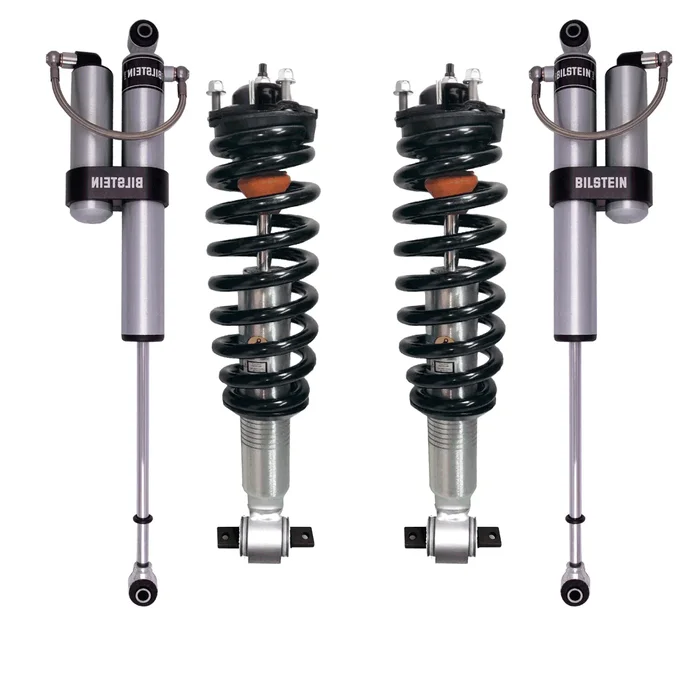 Bilstein 6112 0-2.5 Assembled Front Lift Coilovers with 0-2″ Rear 5160 Shocks for 2019-2023 Ford Ranger 4WD/2WD