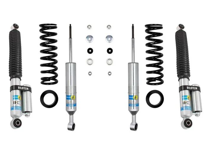 Bilstein 6112 0-2.75″ Front and B8 5160 RR 0-1.5″ Rear Lift Shocks for 2015-2022 GMC Canyon 2WD/4WD