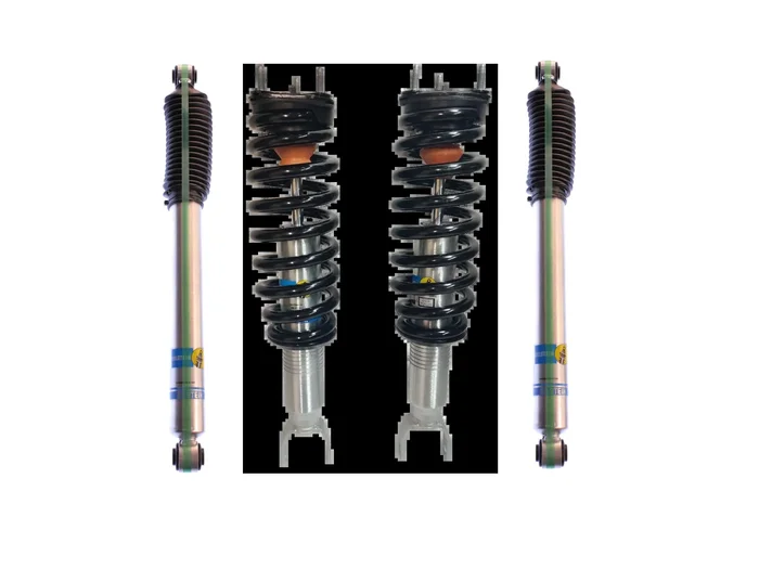 Bilstein 6112 0-2.75″ Front Lift Assembled Coilovers, 5100 0-1″ Rear Lift Shocks for 2011-2018 Ram 1500 4WD