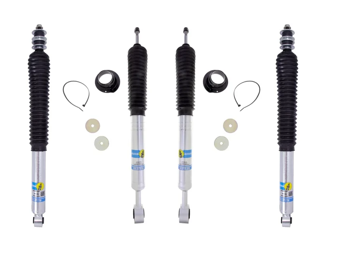 Bilstein B8 5100 (Ride Height Adjustable) 0-2.3″ Front and 0-1″ Rear Lift Shocks for 2022-2024 Toyota Tundra