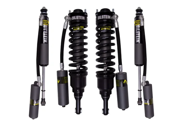Bilstein B8 8112 0.9-2.6″ Lift Coilovers and B8 8100 0-1.5″ Rear Lift Shocks for 2005-2023 Toyota Tacoma