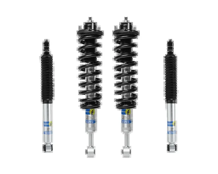 Bilstein/OME 5100 2″ Front Lift Assembled Coilovers and Rear 5100 Shocks for 2016-2023 Toyota Tacoma