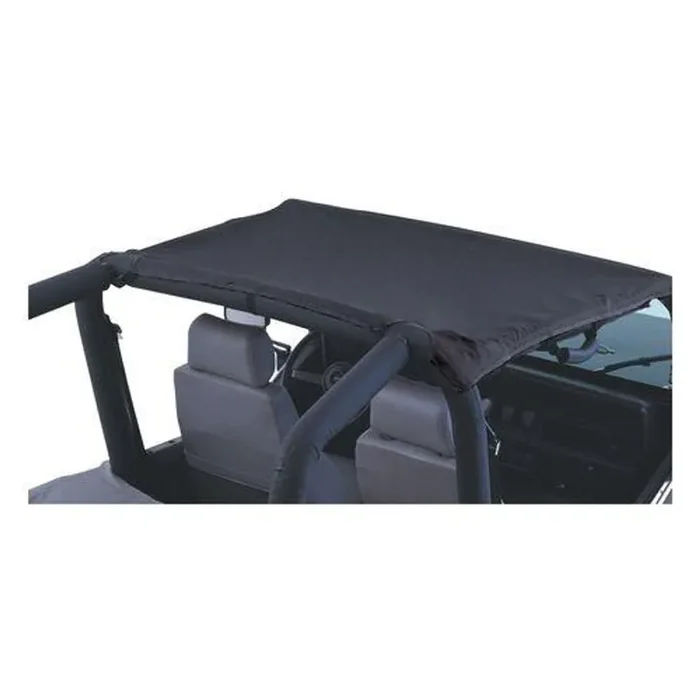 Black Beach Topper for 52-63 Jeep M38-A1 and 55-75 Jeep CJ-5