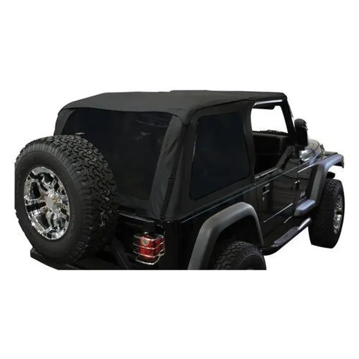 Black Diamond Bowless Replacement Top w/ Tinted Windows for 97-06 TJ w/o Unltd.