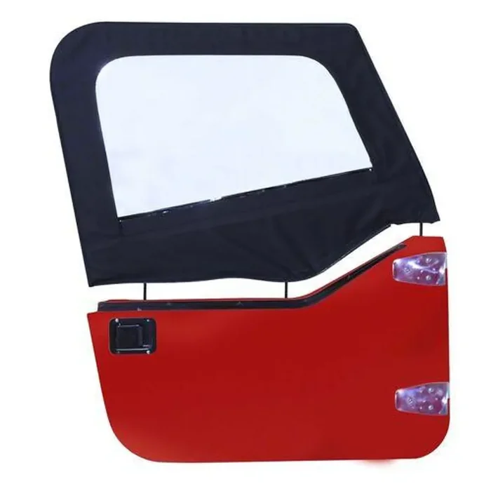 Black Diamond Upper Door Skin Set for TJ Wrangler; Sold in Pairs Only