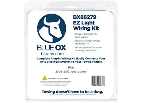 Blue Ox 08-12 liberty ez light wiring harness