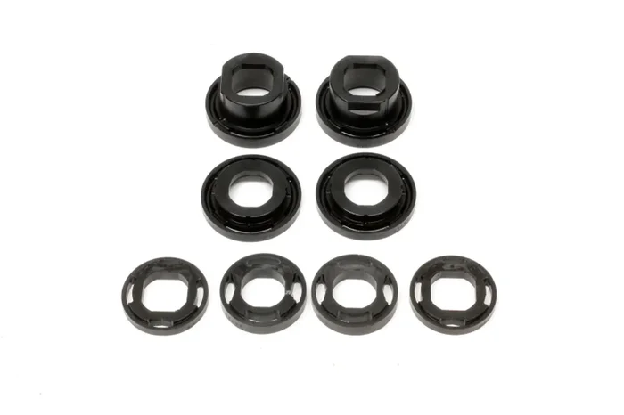BMR 08-09 Pontiac G8 Rear Cradle Street Version Bushing Kit (Elastomer) – Black – BK002
