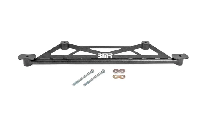 BMR 16-17 6th Gen Camaro Rear Of Rear Cradle Brace – Black Hammertone – CB009H