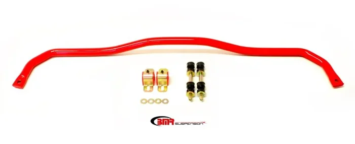 BMR 67-69 1st Gen F-Body Front Hollow 1.25in Sway Bar Kit w/ Bushings – Red – SB004R