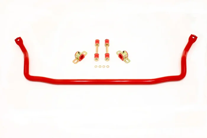BMR 70-81 2nd Gen F-Body Front Solid 1.25in Sway Bar Kit w/ Bushings – Red – SB008R