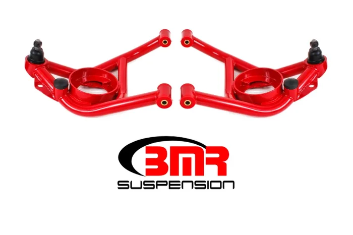 BMR 70-81 2nd Gen F-Body Non-Adj. Lower A-Arms (Polyurethane) – Red – AA014R
