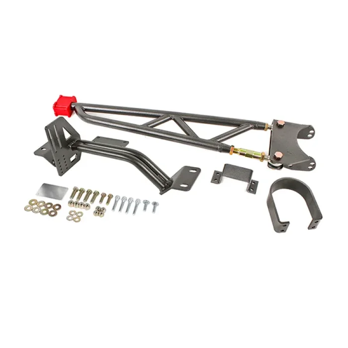 BMR 93-02 F-Body w/ DSL Torque Arm Tunnel Mount (For Long Tube Headers) – Black Hammertone – TA012H