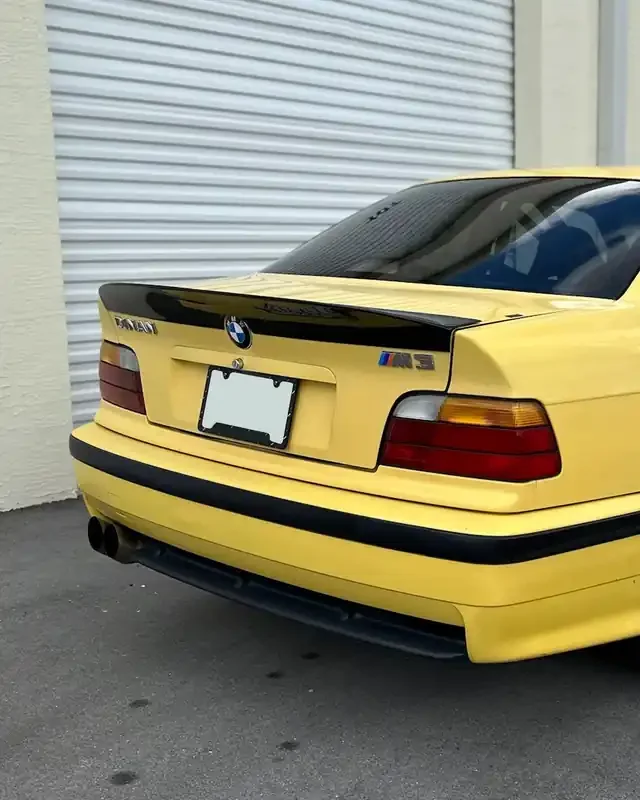 BMW 3 Series E36 CSL Style Tail Trunk Spoiler (1990 – 2000) V2