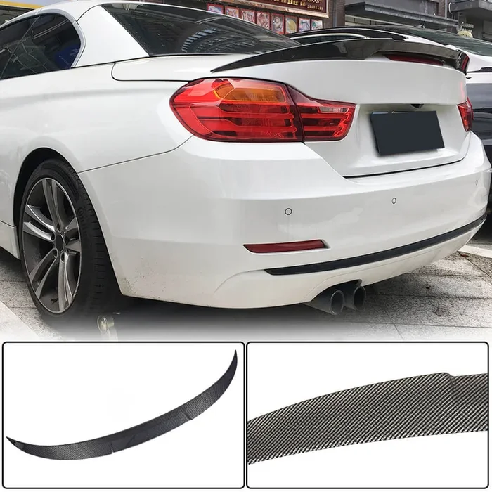 BMW 4 Series F33 F83 M4 2014-2019 Rear Trunk Spoiler Carbon Fiber