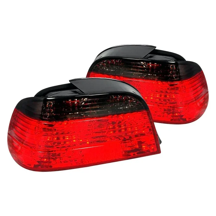 BMW 7 Series E38 Red Smoke or Red Clear Lens LED Tail Lights (1995-2001)