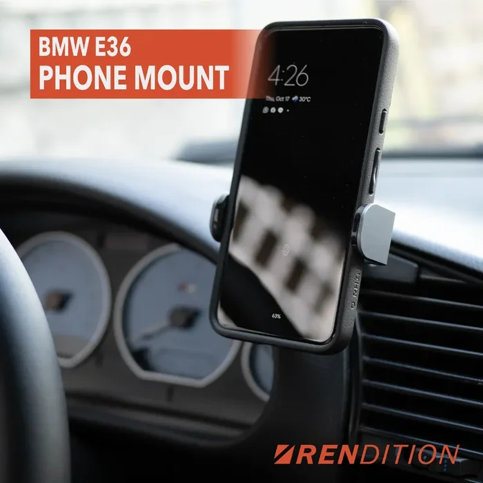 BMW E36 Phone Mount V7 – Auto Grip Vent Mount