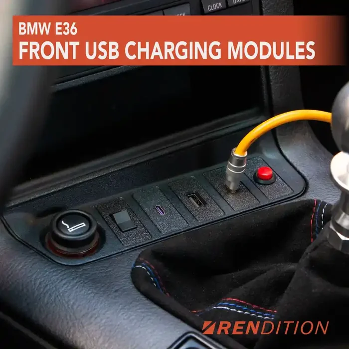 BMW E36 USB CHARGING MODULES V6