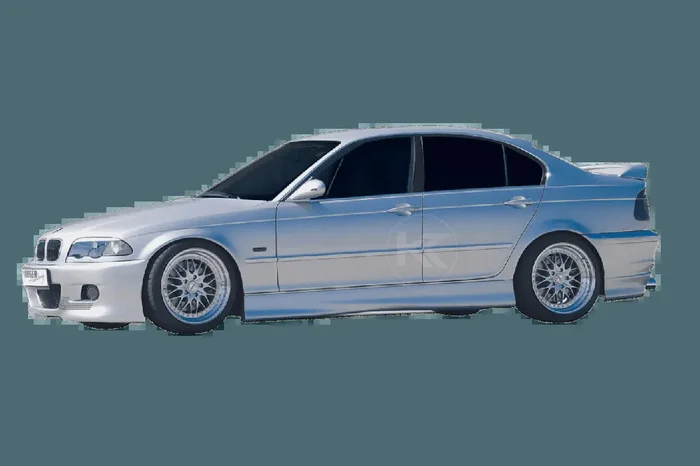 BMW E46 Sedan/Compact/Touring – Rieger “Twisty” Side Skirts