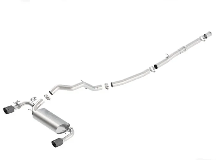 Borla 16-17 Focus RS Turbocharged 2.3L Single Split Exit ATAK Catback Exhaust – 140730CFBA