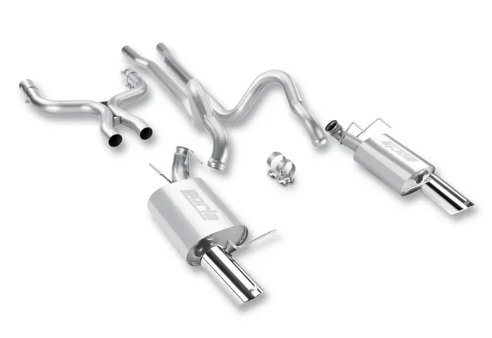 Borla 2011-2012 Mustang GT 5.0L 8cyl 6spd RWD Agressive ATAK Catback Exhaust – 140372