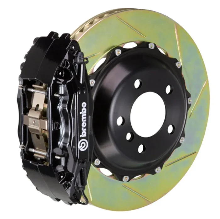 Brembo 00-02 Expedition 2WD Fr GT BBK 4Pis Cast 2pc 355×32 2pc Rotor Slotted Type1-Black