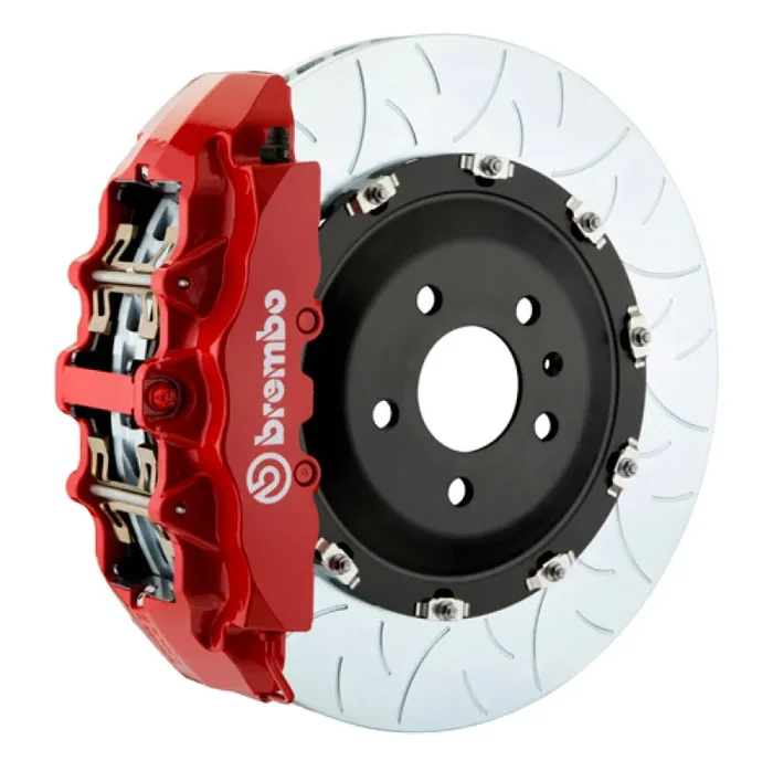 Brembo 00-06 Suburban Front GT BBK 8 Piston Cast 380×34 2pc Rotor Slotted Type3-Red
