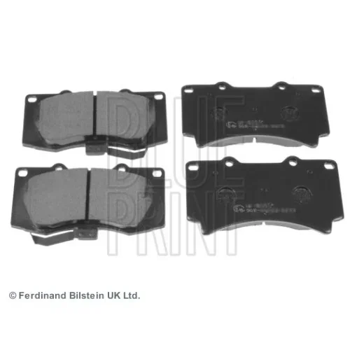 Bremsbelagsatz Scheibenbremse Blue Print ADA104221 für Hummer Vorderachse
