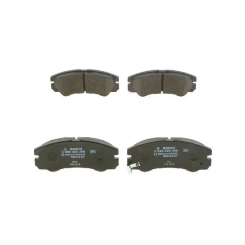 Bremsbelagsatz Scheibenbremse Bosch 0986424366 für Isuzu Opel Saab Vauxhall