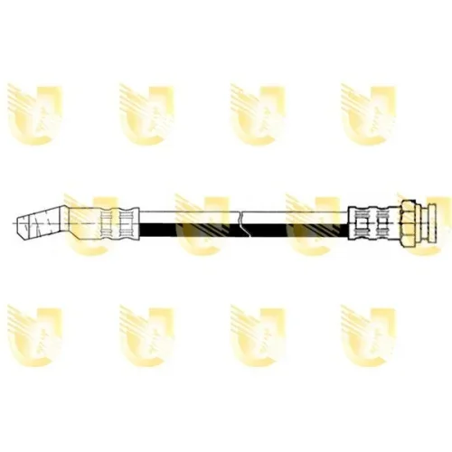 Bremsschlauch Unigom 372683 für Fiat Vorne