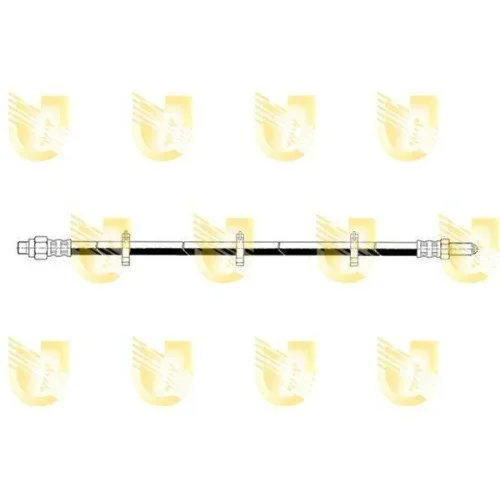 Bremsschlauch Unigom 372806 für Alfa Romeo Fiat Iveco Vorne