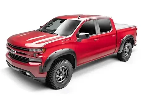 Bushwacker 07-13 silverado 1500/07-14 silverado 2500/3500 fender flares forge style 4pc tex