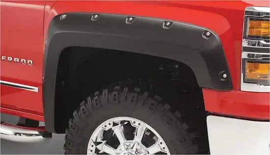 Bushwacker 10102-07 Pocket Style Fender Flares, 2pc Rear
