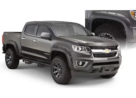 Bushwacker 15-20 canyon/colorado(excl zr2) 74.0in bed/fleetside fender flares pocket style 4pc