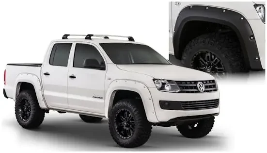 Bushwacker 171901-02 Pocket Style Fender Flares, 4pc