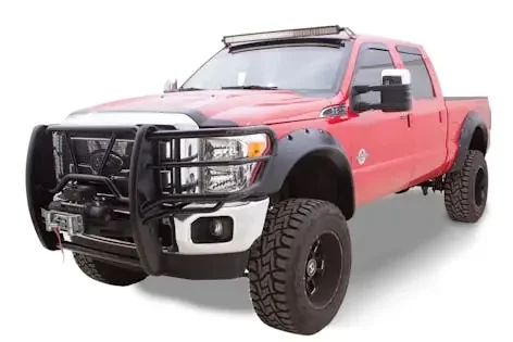 Bushwacker 20940-02 Cutout Style Fender Flares, 4pc