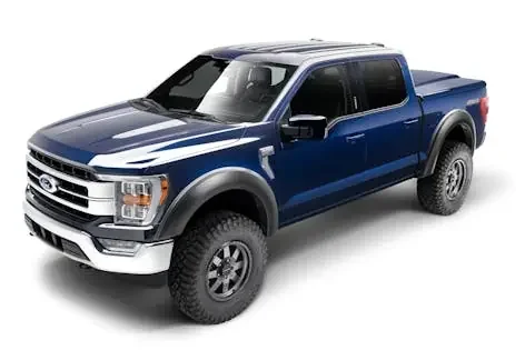 Bushwacker 20964-02 Extend-A-Fender Style Fender Flares, 4pc