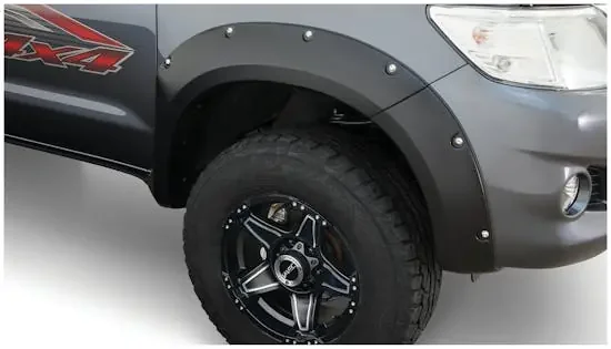 Bushwacker 31081-02 Pocket Style Fender Flares, 2pc