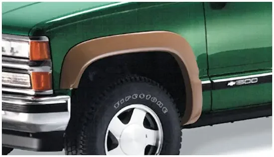 Bushwacker 40007-01 Extend-A-Fender Style Fender Flares, 2pc