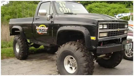 Bushwacker 40019-11 Cutout Style Fender Flares, 2pc