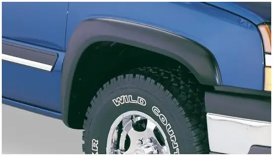 Bushwacker 40055-02 Extend-A-Fender Style Fender Flares, 2pc